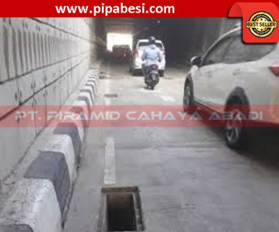 Plat Grating Tutup Selokan Underpass PT Piramid Cahaya Abadi