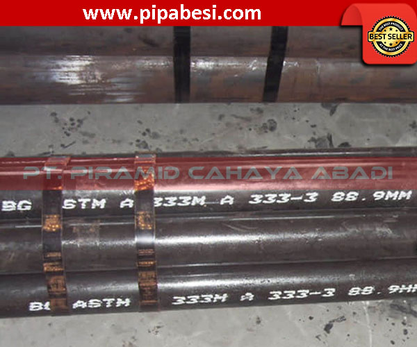 Pipa ASTM A333 GR3/6 PT Piramid Cahaya Abadi