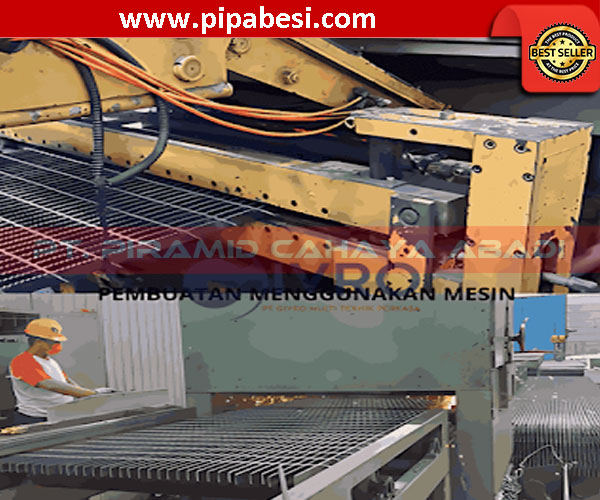 Proses-Pembuatan-Plat-Grating-dengan-Mesin-PT-Piramid-Cahaya-Abadi Distributor Plat Grating PT Piramid Cahaya Abadi