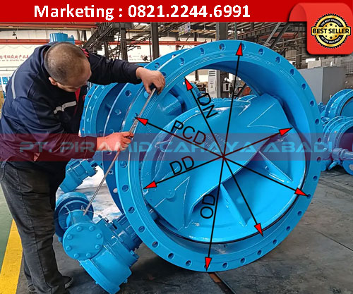 Jual Butterfly Valve PT Piramid Cahaya Abadi