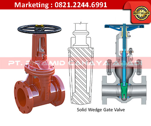 Gate Valve Solid Wedge PT Piramid Cahaya Abadi