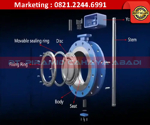 Butterfly Valve Singel double triple Offset PT Piramid Cahaya Abadi