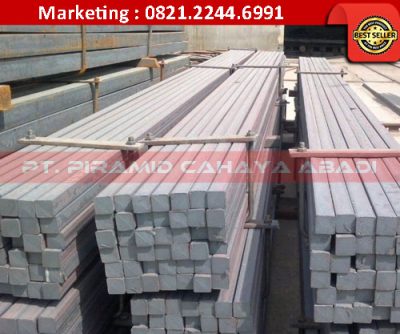 Jual Besi Square Bar PT Piramid Cahaya Abadi