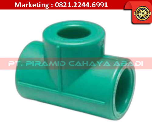 Fitting-Tee-HDPE-009 Jual Fitting Tee HDPe PVC PT Piramid Cahaya Abadi