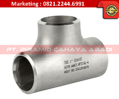 Fitting-Tee-Stainless-Steel-009 Jual Fitting Tee Stainless Steel PT Piramid Cahaya Abadi