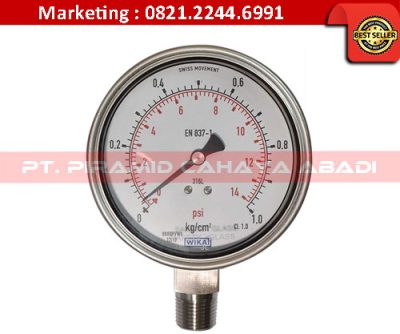 Jual Safety Pressure Gauge Wika PT Piramid Cahaya Abadi