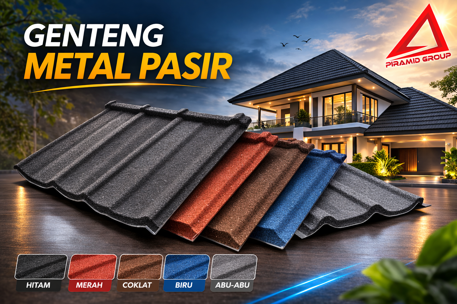 GENTENG METAL PASIR 3